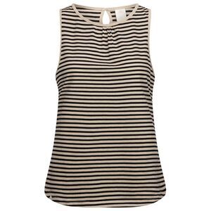 Trespass Womens/Ladies Kelly Stripe Tank Top / Soft Stone